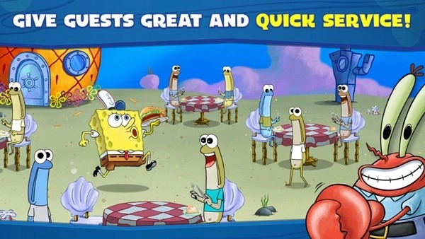 海绵宝宝大闹蟹堡王游戏完整版图1