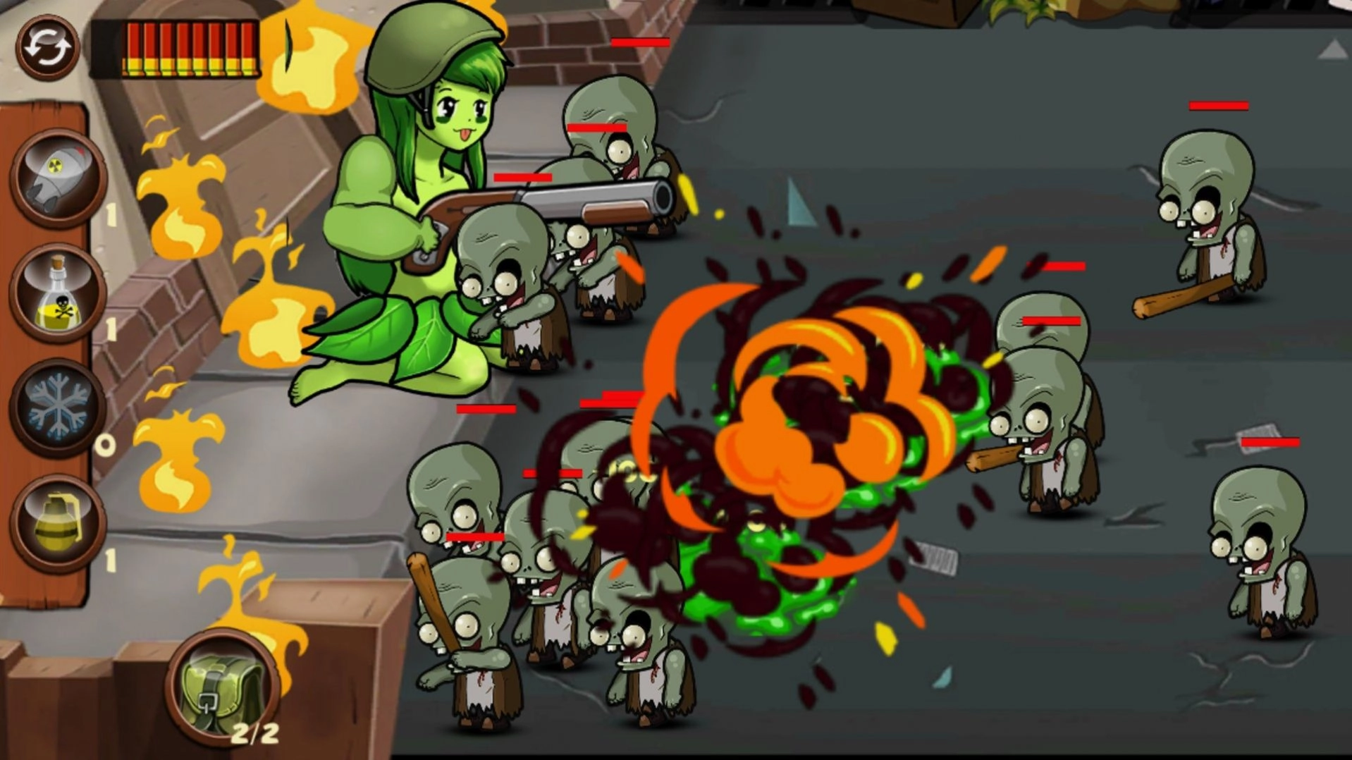 僵尸的绝地反击手机正版图4