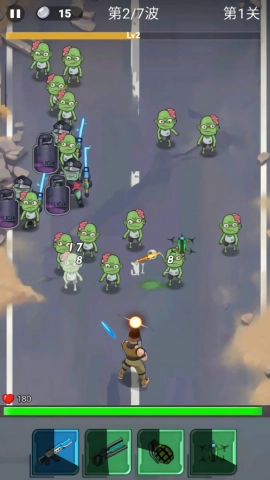 疯狂怼僵尸官方版图4