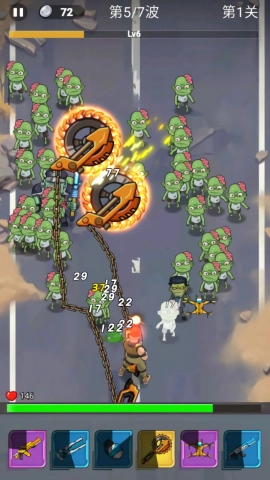 疯狂怼僵尸官方版图3