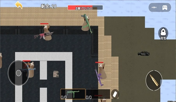 修猫枪战逃亡原版图2