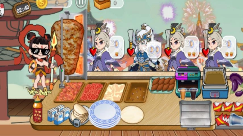 老爹卷饼摊游戏纯净版图3