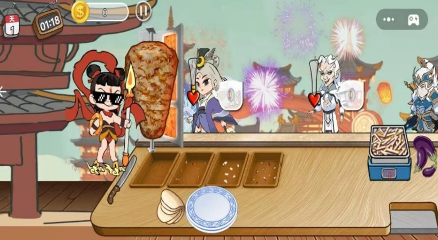 老爹卷饼摊游戏纯净版图1