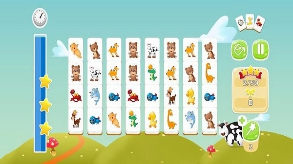 动物连接拼图游戏绿色版图2