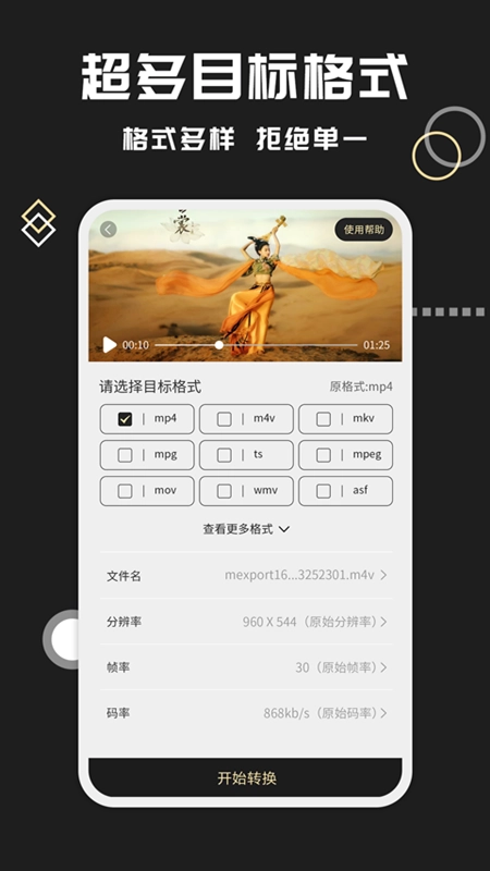 视频格式转化王官方版图2