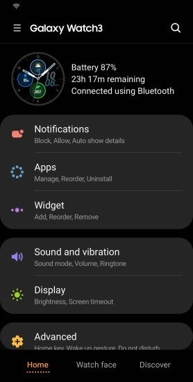 Galaxy Wearable安卓免费版图1