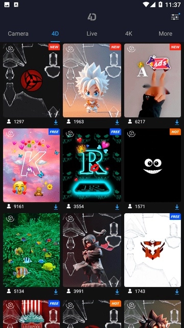 4D Live Wallpaper免费版图3
