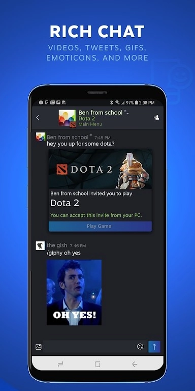 Steam Chat手机版图5