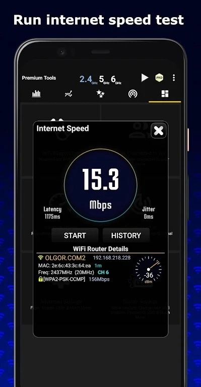 WiFi Analyzer手机最新版图4