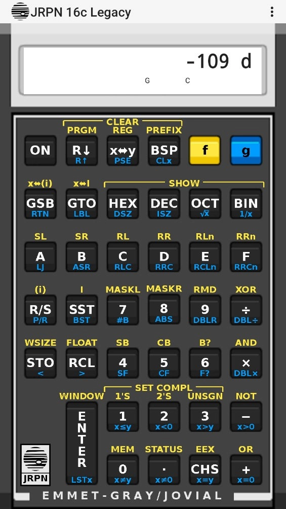JRPN 16c Legacy安卓直装版图1