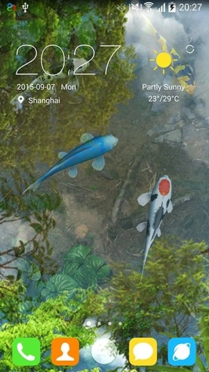 Fish on the desktop手机最新版图1
