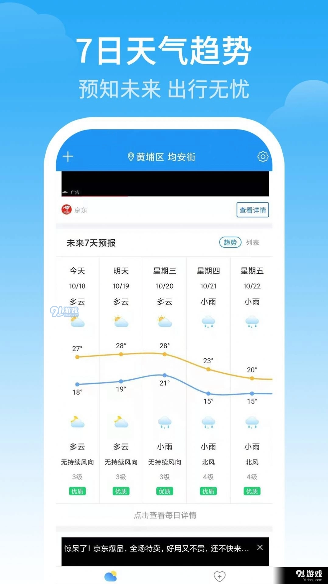 最佳天气手机最新版图2
