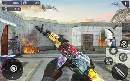 士兵射击任务小队游戏绿色版