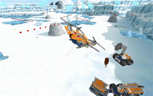 乐高我的城市2雪地正版图2