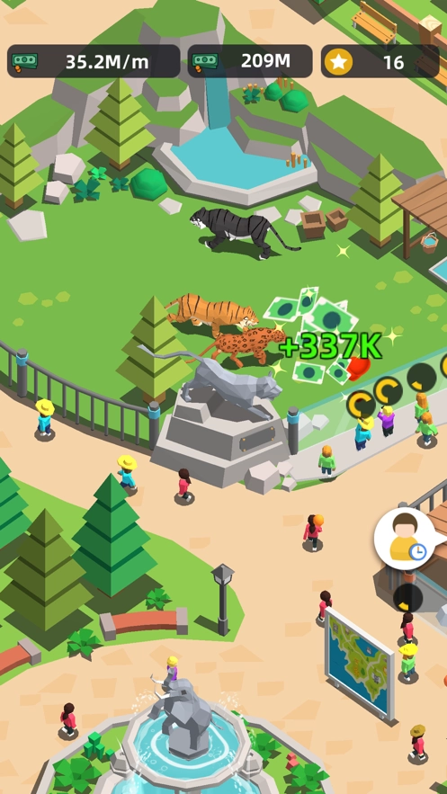 放置动物园动物大亨游戏无广告版图3
