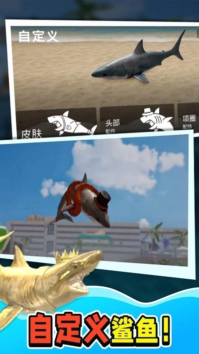 动物鲨鱼大猎杀手游直装版图1