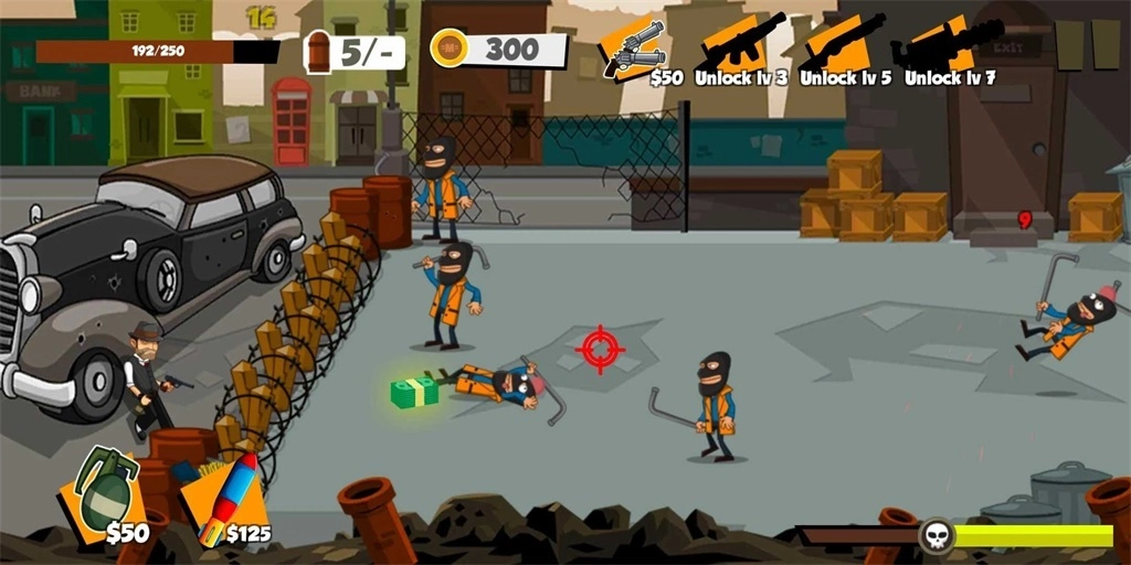 黑帮城市战争防御手机正版图2