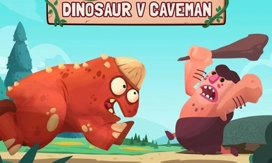 恐龙大战洞穴人游戏纯净最新版图3