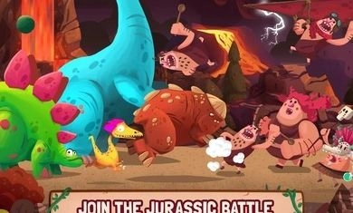 恐龙大战洞穴人游戏纯净最新版图1