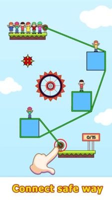 绳索英雄拯救人类手游版图1