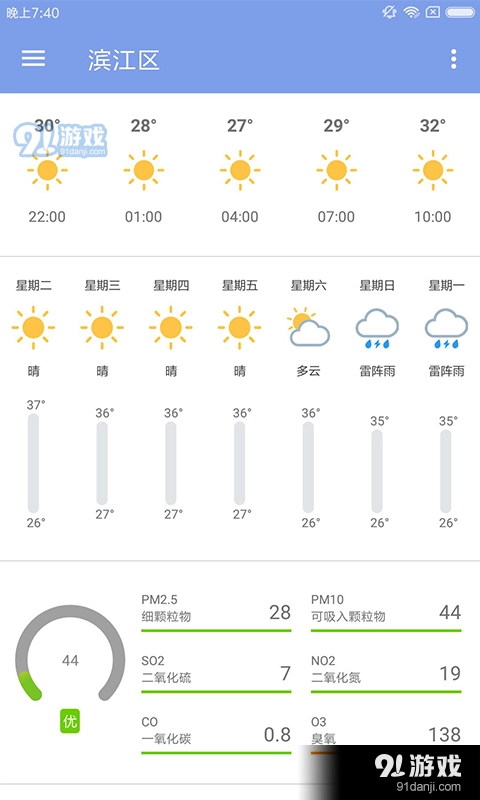 浣熊天气正版图2