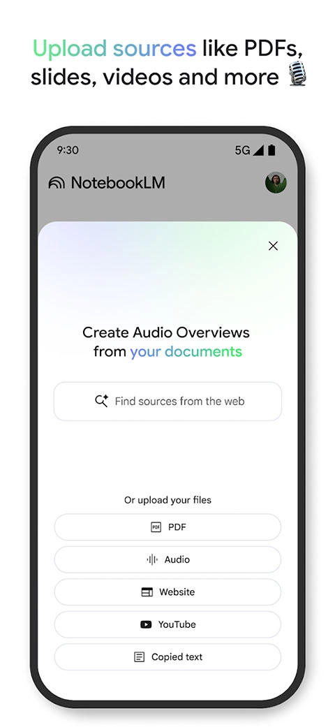 NotebookLM手机版图3