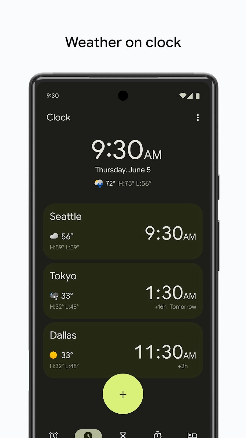 Google天气预报软件官方版图3
