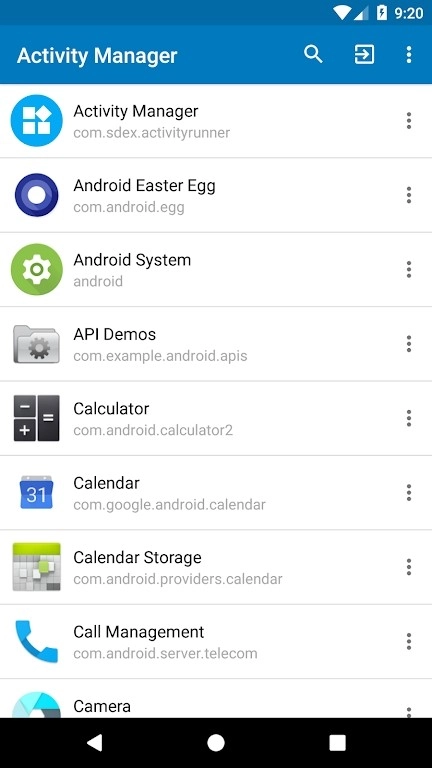 Activity manager图5