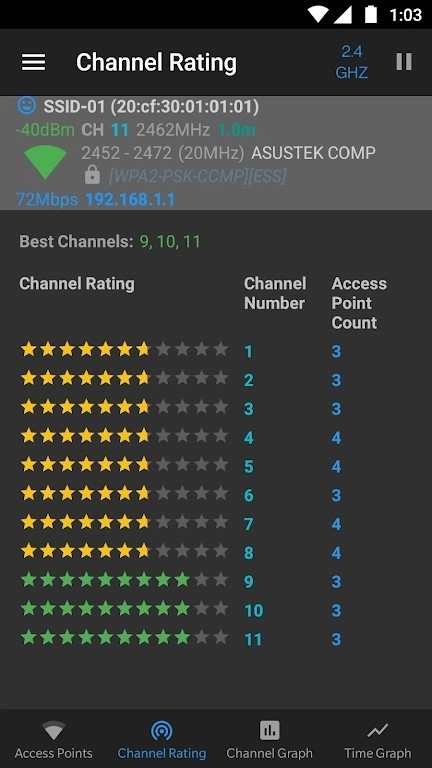 WiFiAnalyzer安卓免费版图6