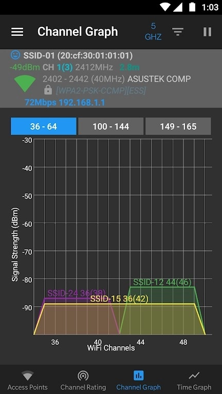 WiFiAnalyzer安卓免费版图4
