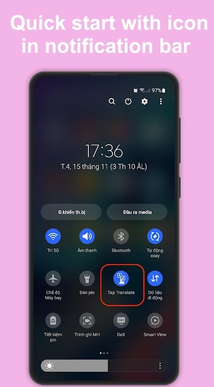 Tap Translate Screen