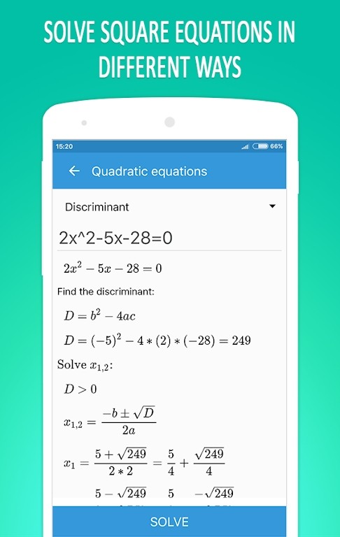 Math Equation Solver图1