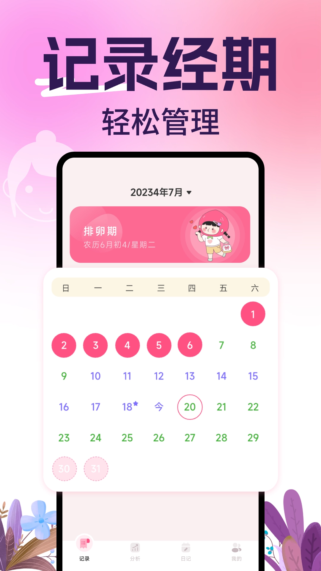柚子姨妈记无广告版图1