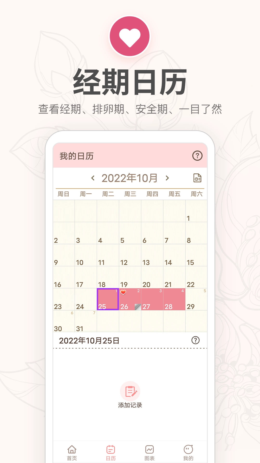 月经期提醒日历免费原版图3
