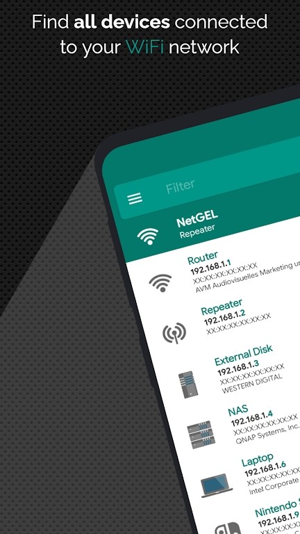 NetX局域网扫描图1