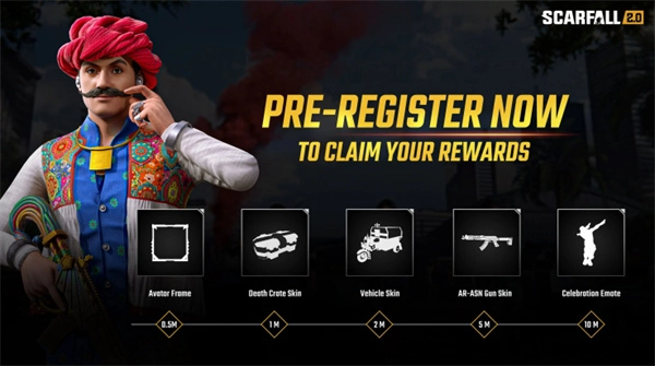 印度吃鸡scarfall最新版图1