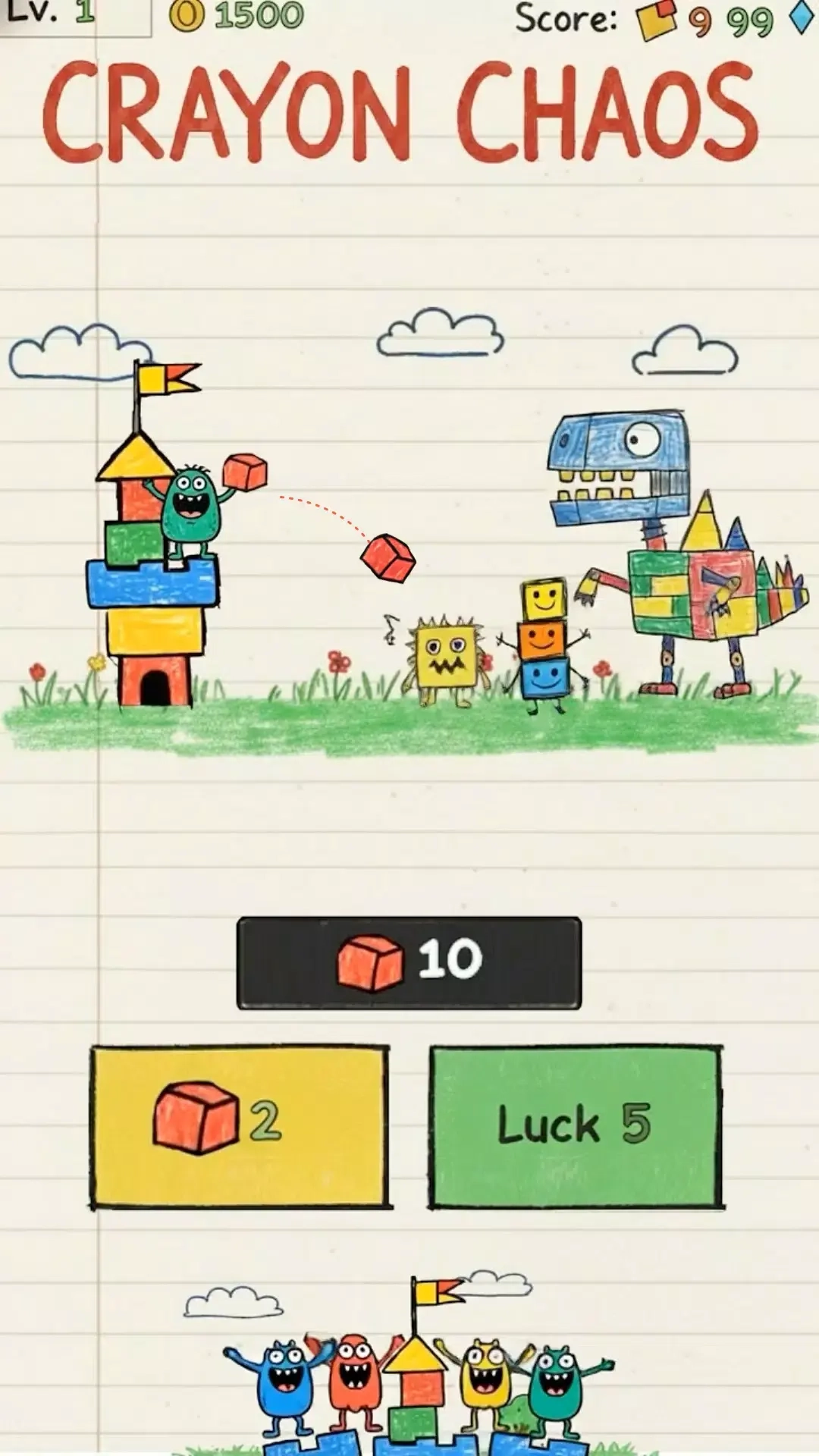 蜡笔防御战手游无广告版图4