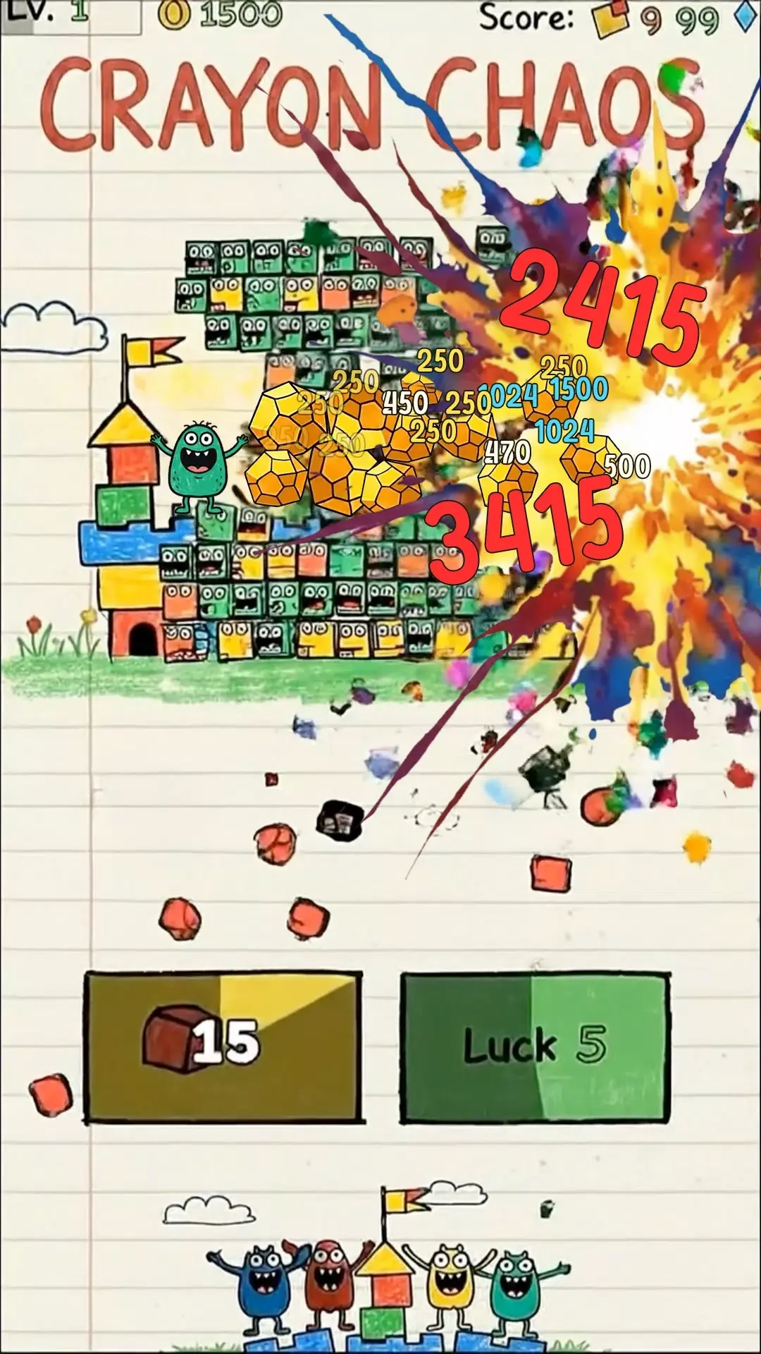 蜡笔防御战手游无广告版图3