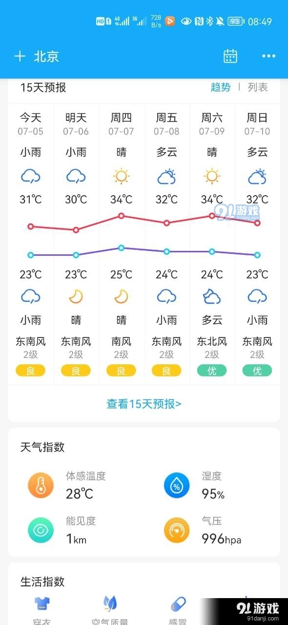 本地实况天气免费原版图2