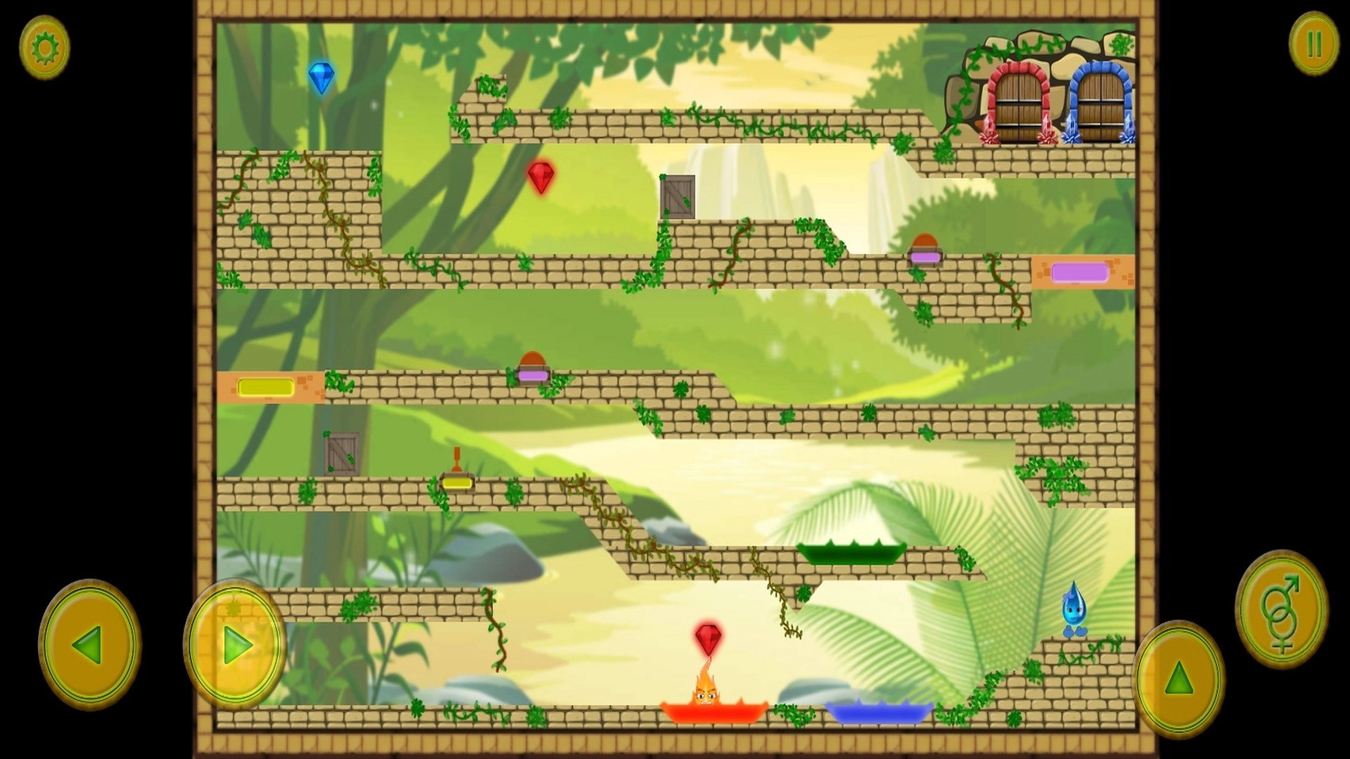 森林冰火人森林神殿手机免费版