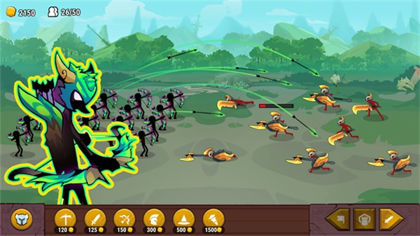 火柴人之战权力之杖直装游戏版图1