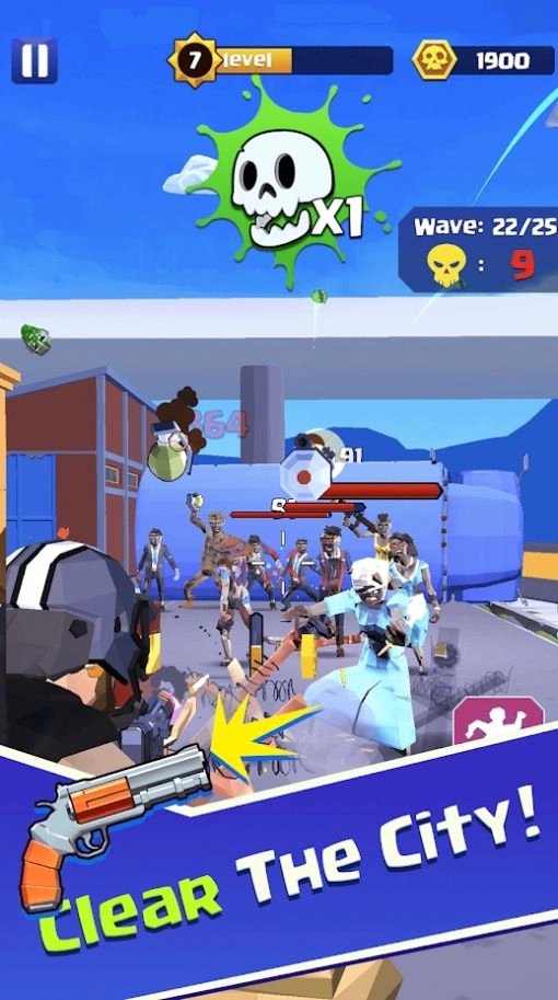 僵尸射手先锋游戏无广告版