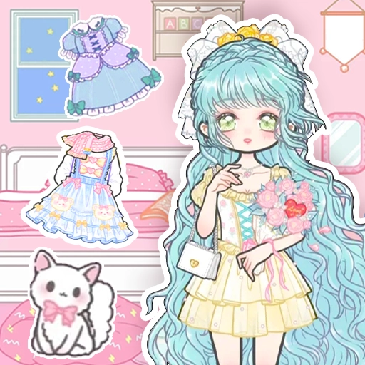 托卡粉彩少女换装手游无广告版