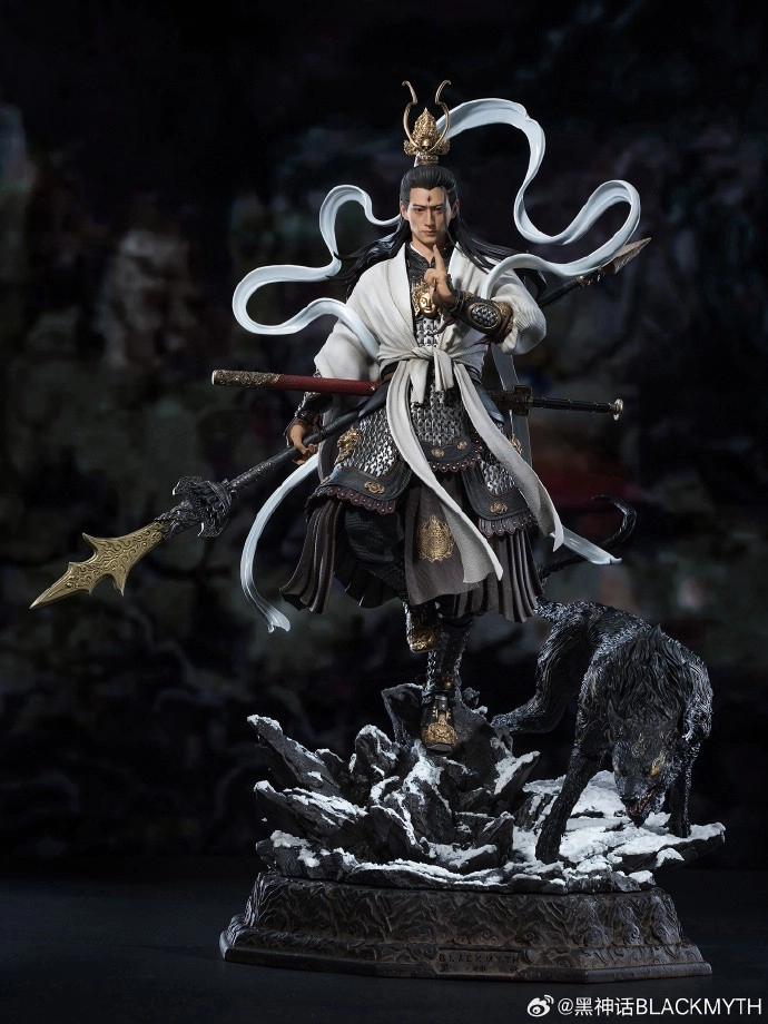 太让我开心啦！《黑神话》正式宣布杨戬1/6雕像工艺升级，同时开启预售