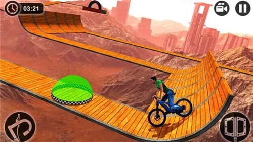 模拟山地自行车手游版图4