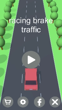 赛车刹车交通游戏绿色版图1