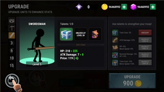 火柴人战争王座之战(StickWar)游戏完整版图2