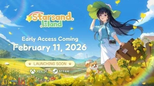 生活农场模拟游戏《星砂岛》PC端抢先体验将于2月11日上线