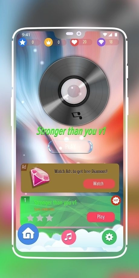 Sans钢琴键块安卓版图2