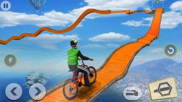 鲁莽的自行车骑手特技安卓直装版图1